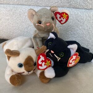 beanie babies - the kitty pack